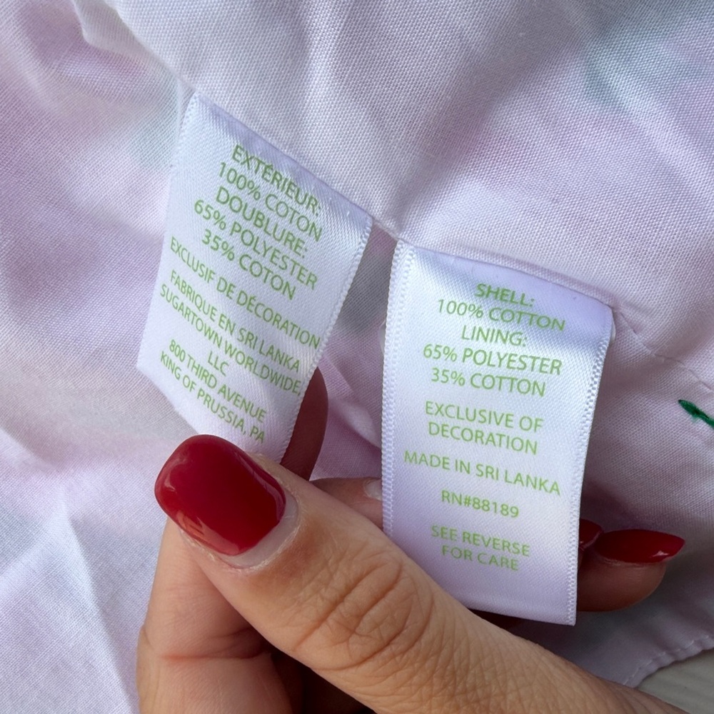 Lilly Pulitzer Pink and Green Floral Girls Vest - Picture 7 of 10